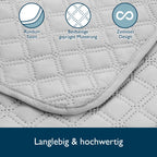 Beautissu Tagesdecke in Steppoptik Olivia