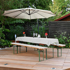 Set mit drei Bezügen für Tisch und Bänke