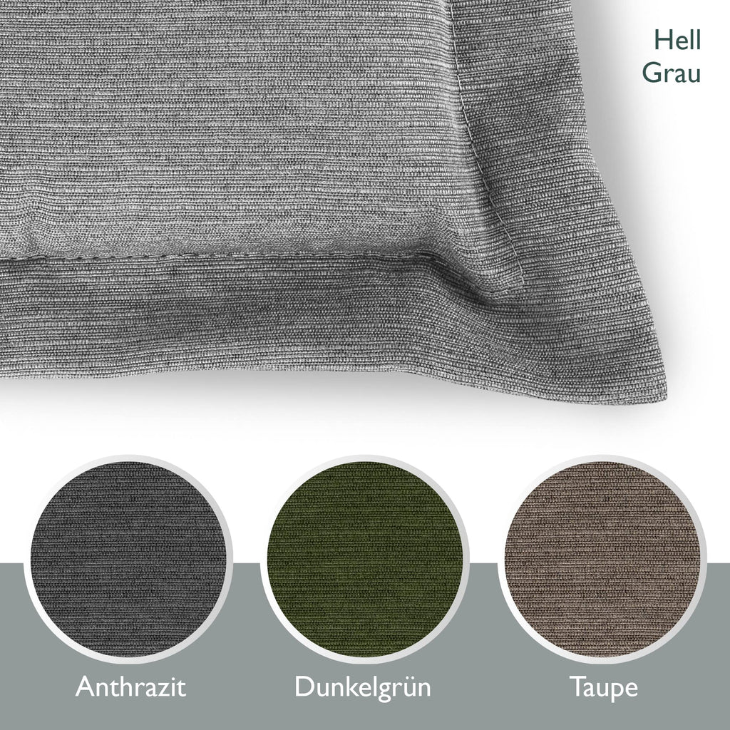 Beautissu Premium Gartenstuhlauflage Niedriglehner 105x50x7cm HighLux NL