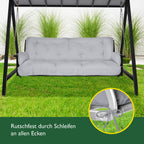 Beautissu Sitzkissen für Hollywoodschaukel 180x50x8cm Flair HS