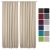 Beautissu 2er Set Gardine Blackout-Vorhang Amelie Kräuselband 140×245 cm – div. Farben