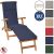 Beautissu Auflage für Deckchair LoftLux DC 175x45x5cm – div. Farben