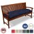 Beautissu Bankauflage Flair BK – Bequeme Polster – div. Farben und Größen