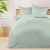 Beautissu Seersucker 4tlg Bettwäsche Set 135×200 cm Meline – Bügelfreier Bettbezug – div. Größen & Farben